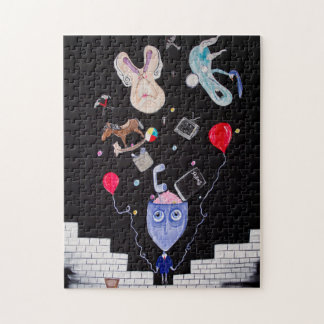 La pared del rosa - rompecabezas