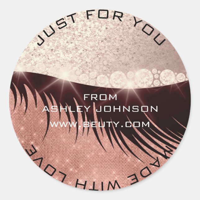 La parodia que te ve: un Pegatina que brilla (Anverso)