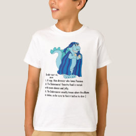 La Pascua Define Sedersaurus Niños Camiseta Básica