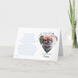 La pata imprime en su tarjeta de encargo de la