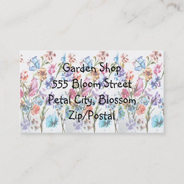 LA PATA IMPRIME TARJETAS DE VISITA DEL %PIPE% (Anverso)