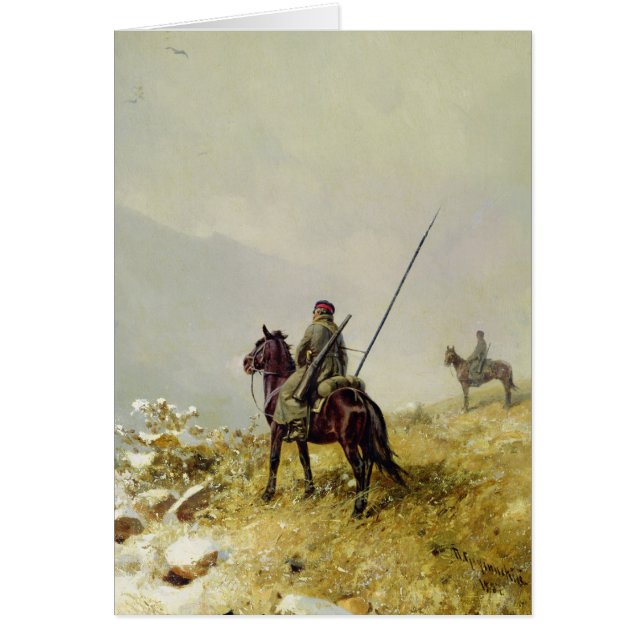 La patrulla, 1887 (Frente)