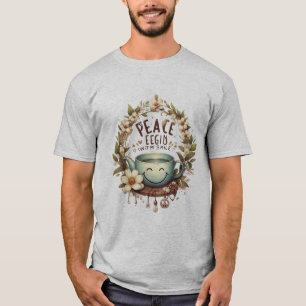 La paz comienza con una camiseta sonriente