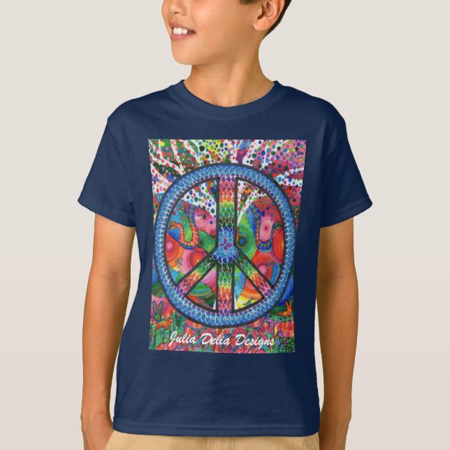 La paz de la vida embroma la camiseta (Anverso)