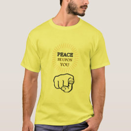 La paz sea con tu camiseta
