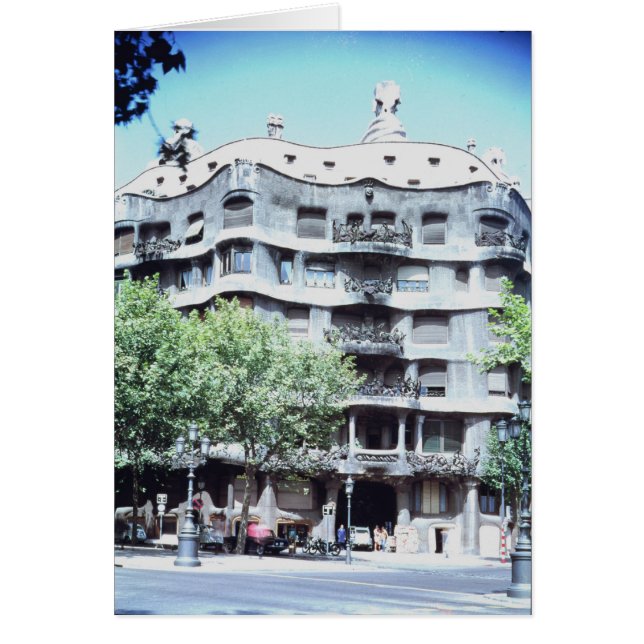 La Pedrera o Casa Mila, 1905-10 (Frente)
