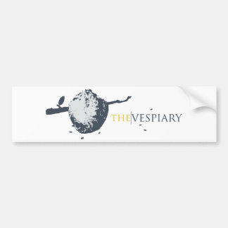 La pegatina para el parachoques del avispero