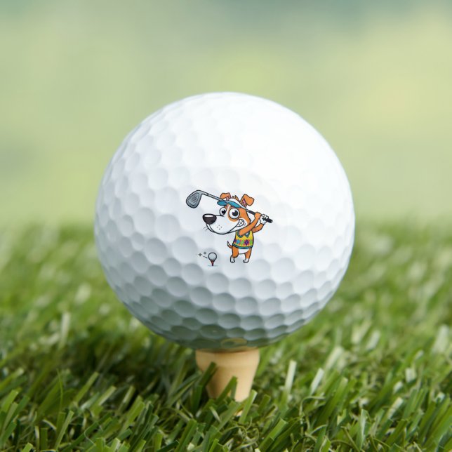 La pelota de golf para el perro profesional perfec (Camiseta in situ)