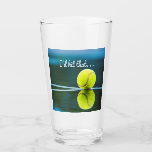 La pelota de tenis le daría un regalo divertido (Anverso)