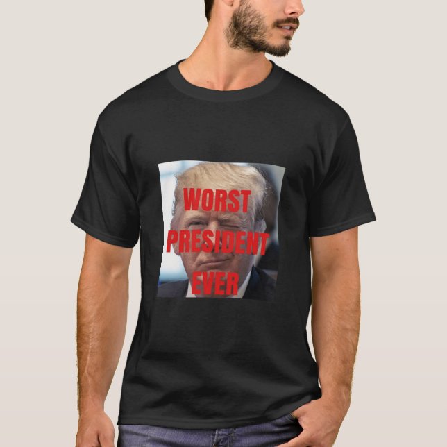 La peor camiseta negra de Trump (Anverso)