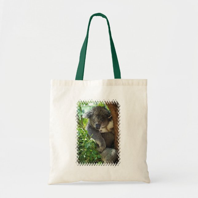 La pequeña bolsa de asas de la koala casual (Frente)