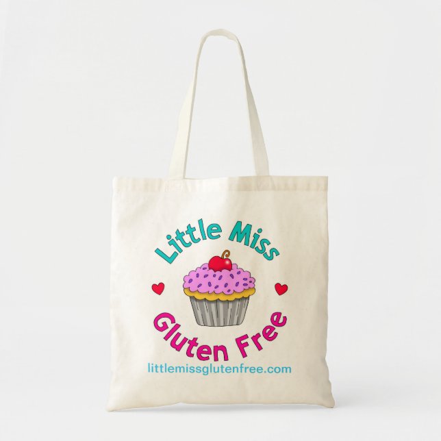 La pequeña bolsa de asas de Srta. Gluten Free (Frente)