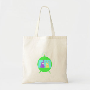 La pequeña bolsa de asas feliz de los extranjeros