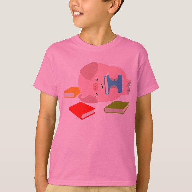 La pequeña camiseta de los niños del aficionado a (Anverso)