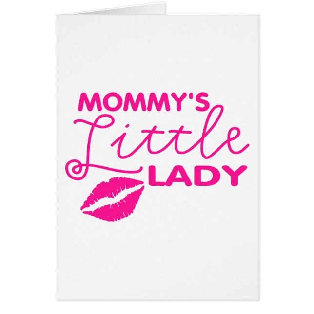 La pequeña dama de mamá (Frente)