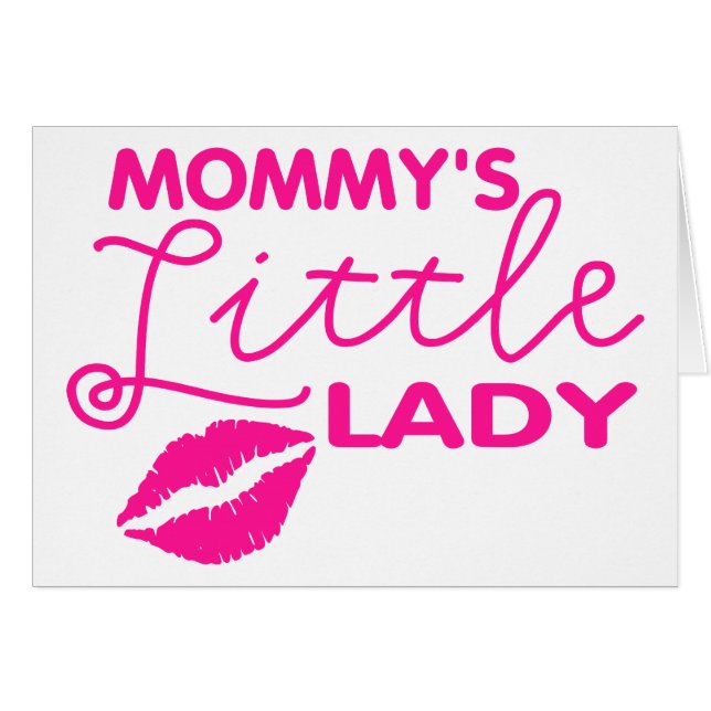 LA PEQUEÑA DAMA DE MOMMY (Anverso (Horizontal))