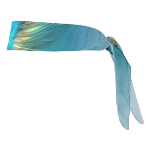 La pequeña flor azul de oro moderno y de belleza