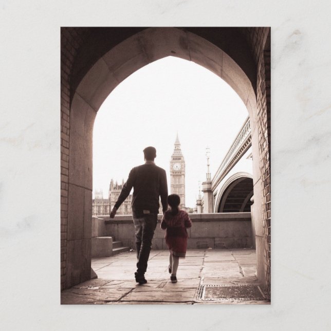 La pequeña niña de papá - Londres - La postal de B (Anverso)