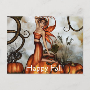 La pequeña postal de la calabaza por Emma Marlow
