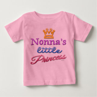 La pequeña princesa de Nonna, bebé, camiseta