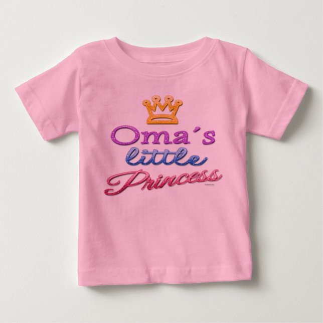 La pequeña princesa de Omán, bebé, camiseta (Anverso)