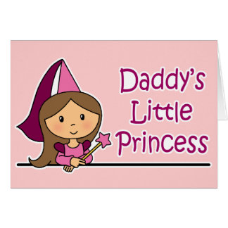 La pequeña princesa del papá
