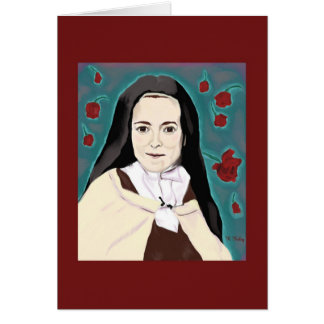 La pequeña tarjeta 2 de la flor
