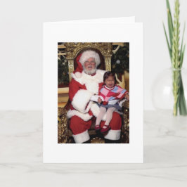 La pequeña tarjeta de problemas de Santa