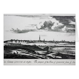 La perspectiva de la ciudad de Glasgow
