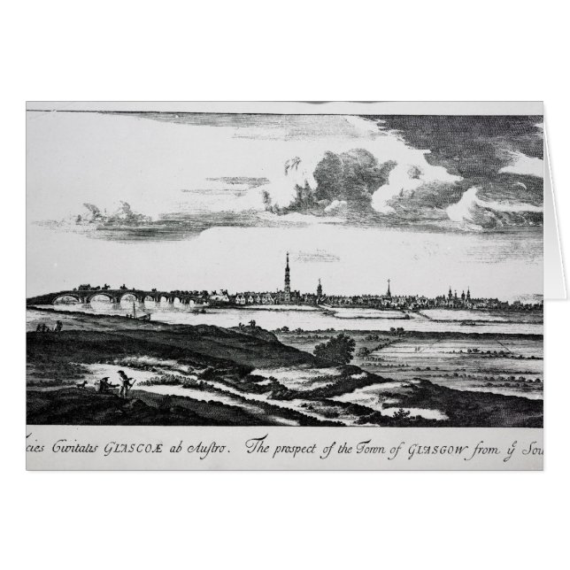 La perspectiva de la ciudad de Glasgow (Anverso (Horizontal))