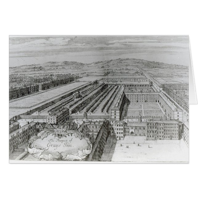 La perspectiva del mesón de los grises, 1720 (Anverso (Horizontal))