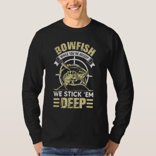 La pesca de bolas les pega la idea de una camiseta