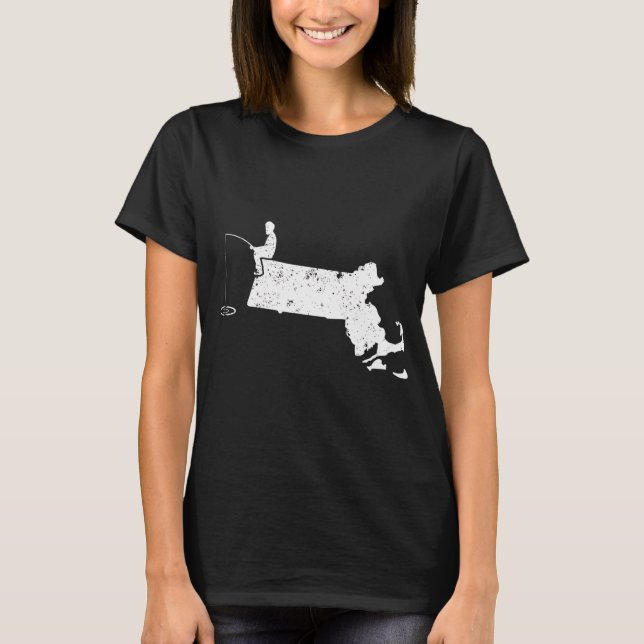 La pesca en hielo llama camiseta de pesca de atún  (Anverso)