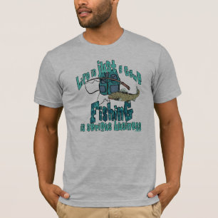 La pesca es una camiseta comercial seria