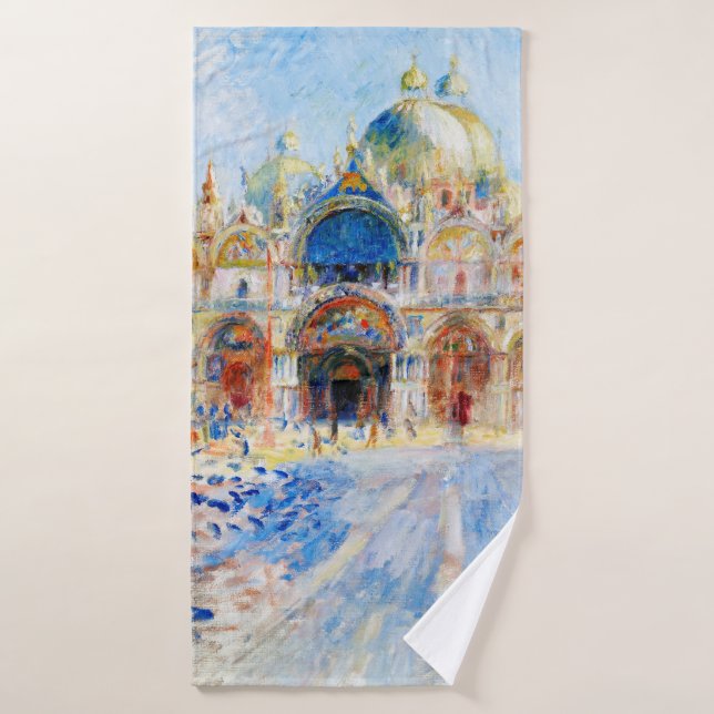 La Piazza San Marco, Renoir (Toalla de baño)
