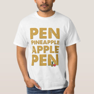 La piña Apple de la pluma encierra la camisa -