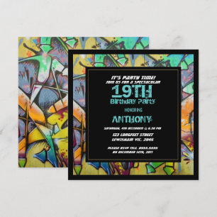 La pintada pone letras a la invitación del