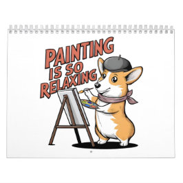La Pintura Es Tan Relajante, Calendario De Artista