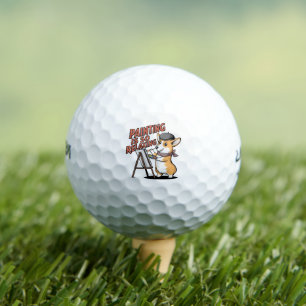 La Pintura Es Tan Relajante, Las Bolas De Golf De