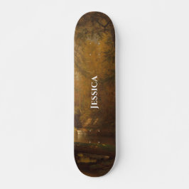 La Piscina de truchas (1870) Pintura - Skateboard
