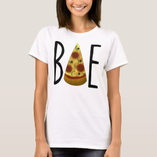 La pizza es la camiseta de Bae (con veggies)