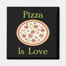 La pizza es un imán de amor