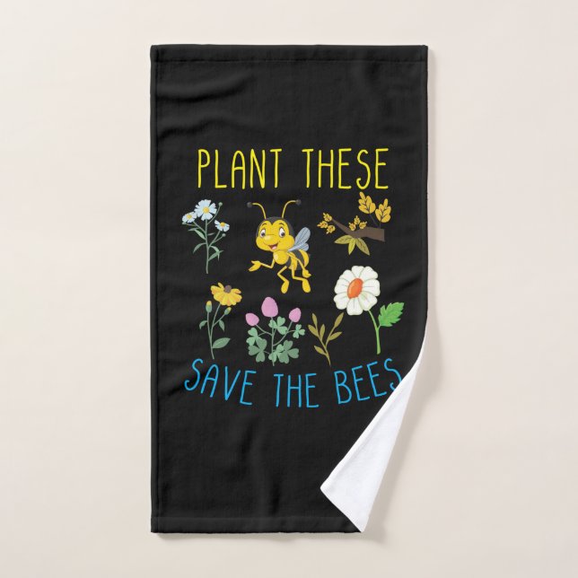 La planta de arte de apicultores que salvan a las  (Toalla de mano)