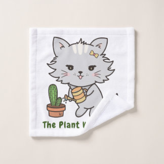 La planta que susurra la toalla persa para lavar e