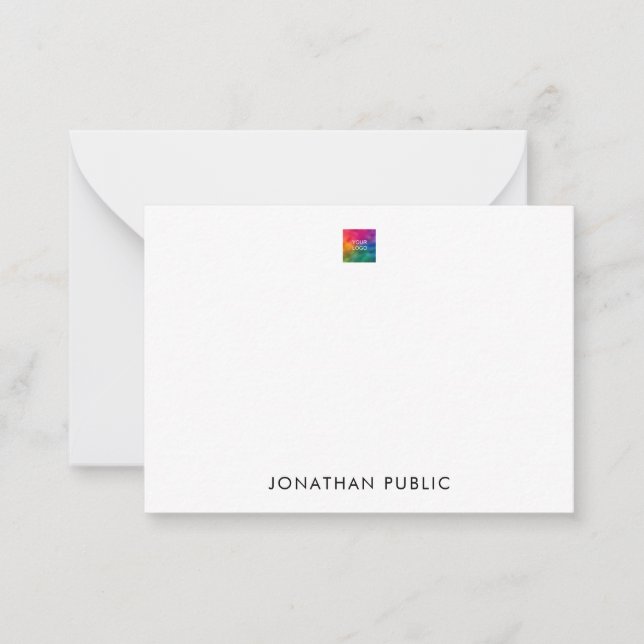 La plantilla carga el logotipo de su propia empres (Anverso)