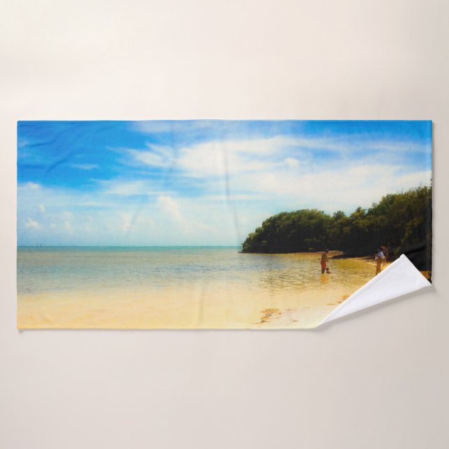 La playa de Anne, los Cayos de Florida (Toalla de baño)