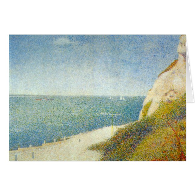 La playa de Jorte Seurat (Anverso (Horizontal))