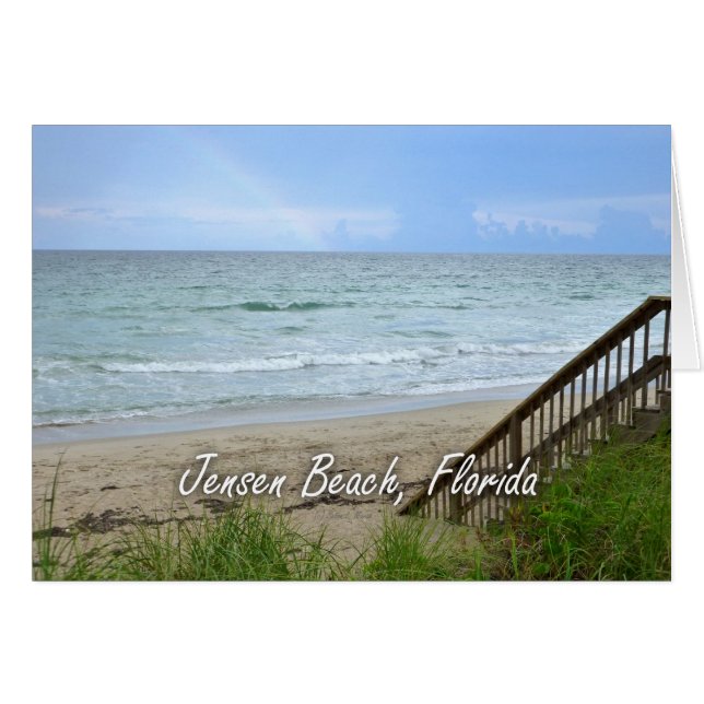 La playa de Rainbow Beach bordea Jensen Beach Flor (Anverso (Horizontal))