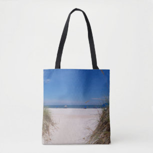 La playa en una bolsa de algodón