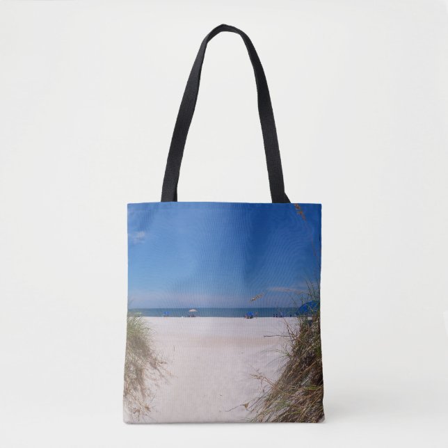 La playa en una bolsa de algodón (Anverso)